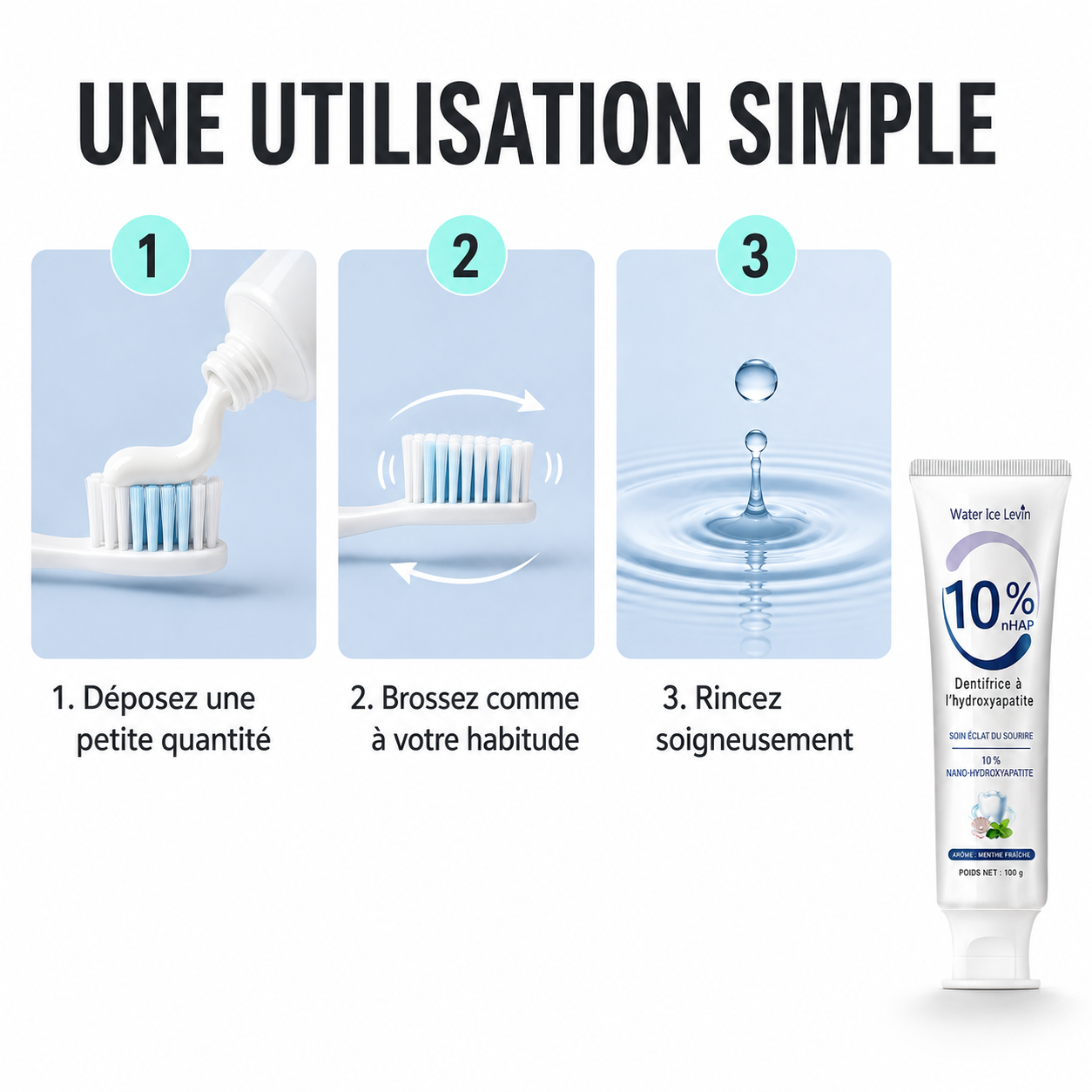 NanoSmile – Dentifrice Nano Hydroxyapatite 10%