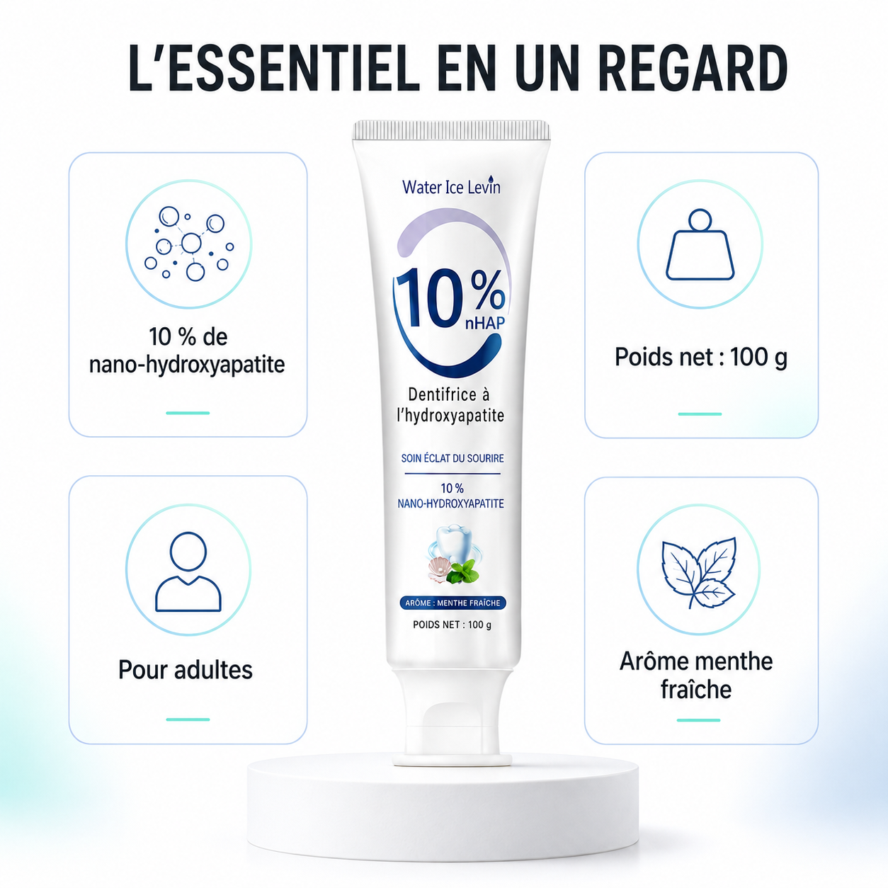 NanoSmile – Dentifrice Nano Hydroxyapatite 10%