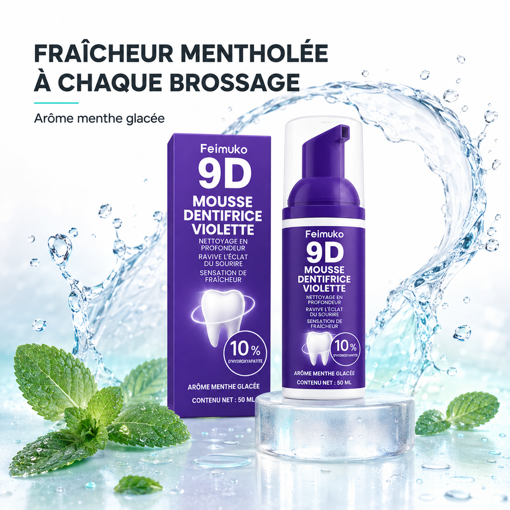 SnowViolet 9D – Blanchiment Dentaire Avancé