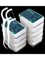 SilkFloss 50 – Fil Dentaire Jetable Portable 50 Pièces