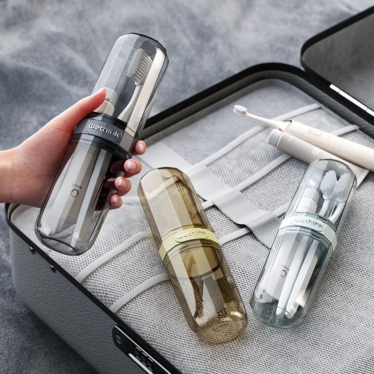 ClaryTravel – Étui Rigide de Voyage pour Brosse à Dents