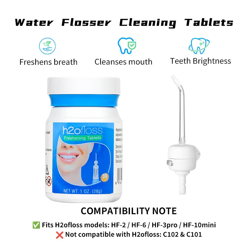H2oFloss 2-en-1 – Irrigateur Portable Dentaire & Nasal