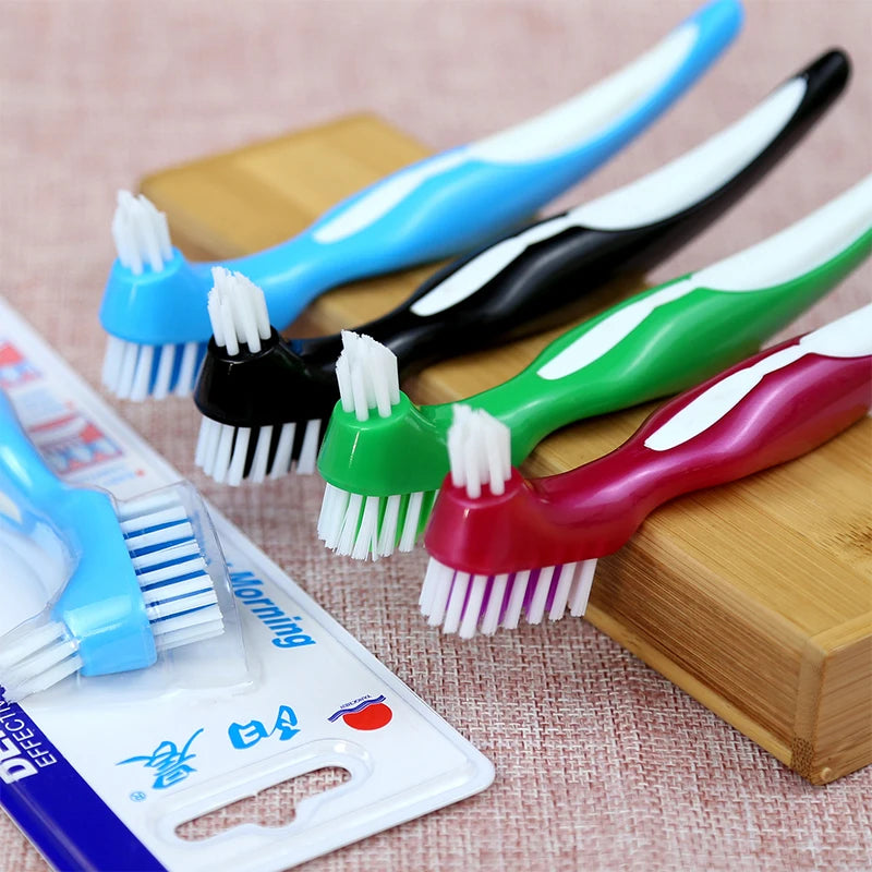 DentiBrush Duo – Brosse Nettoyante Double Tête Pour Prothèses
