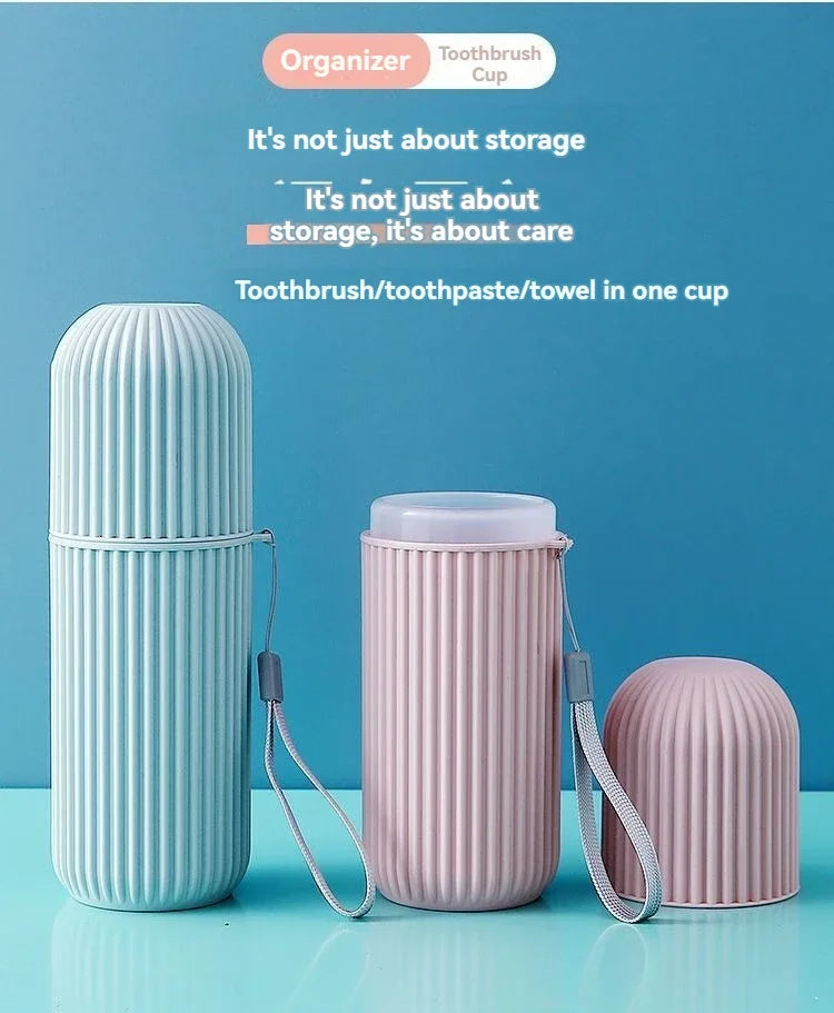 ClaryCase – Étui de Voyage pour Brosse à Dents & Dentifrice