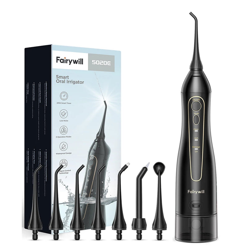 Fairywill FW-5020E – Hydropulseur Dentaire 300 ml