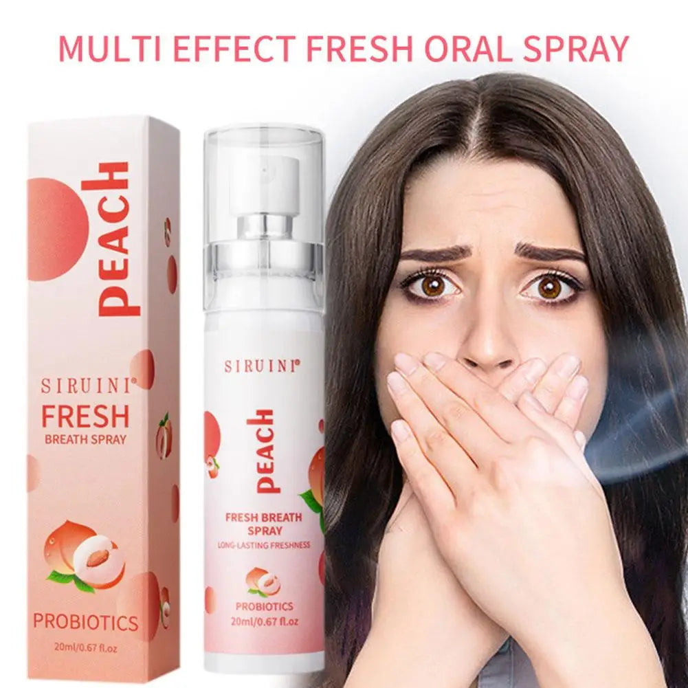 FreshSpray Litchi – Spray Buccal Rafraîchissant Saveur Litchi Pêche