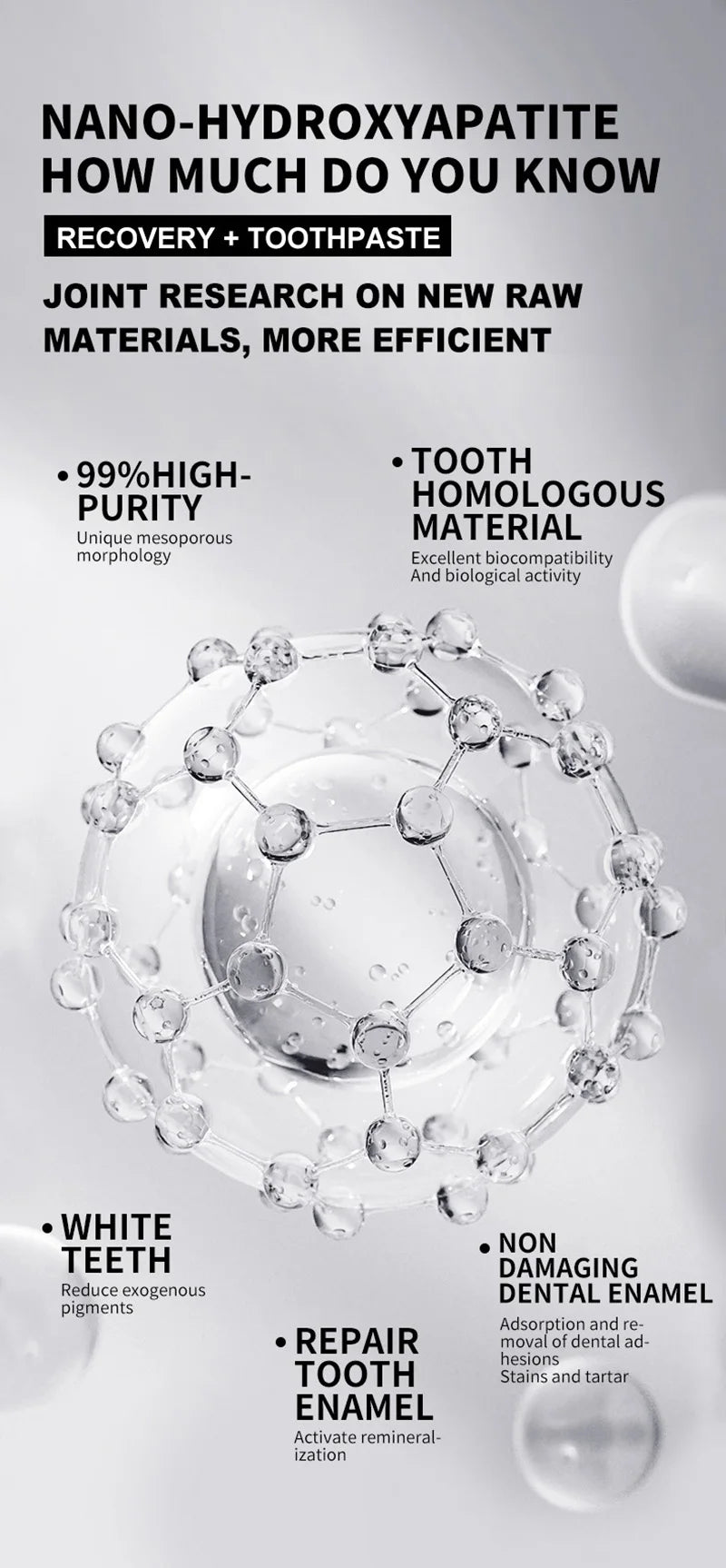 ProBioWhite – Dentifrice Probiotique Hydroxyapatite
