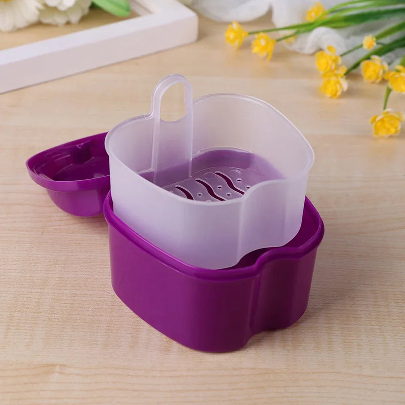 ClaryBath – Boîte de Nettoyage pour Prothèses avec Panier