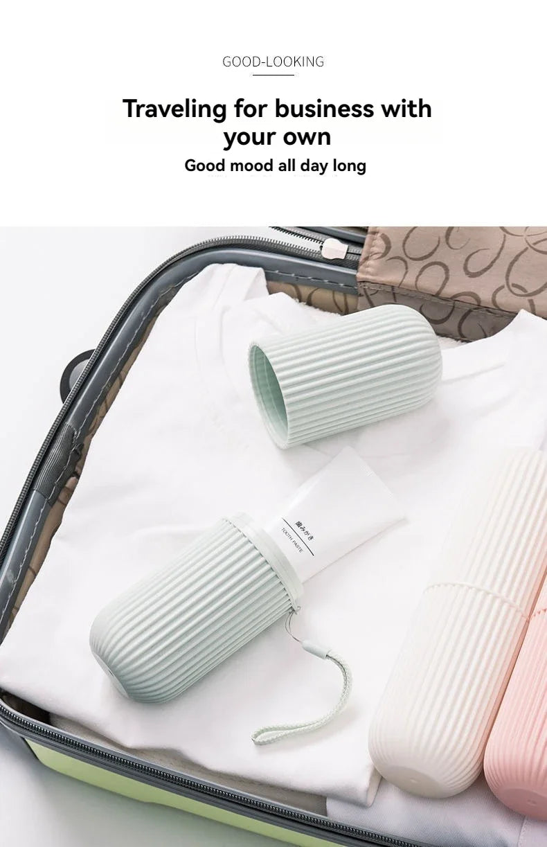 ClaryCase – Étui de Voyage pour Brosse à Dents & Dentifrice