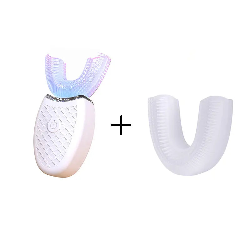 SilicoBrush 360 – Brosse À Dents Électrique Sonique Type U Silicone