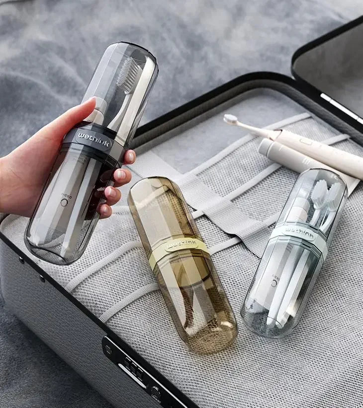 ClaryTravel – Étui Rigide de Voyage pour Brosse à Dents