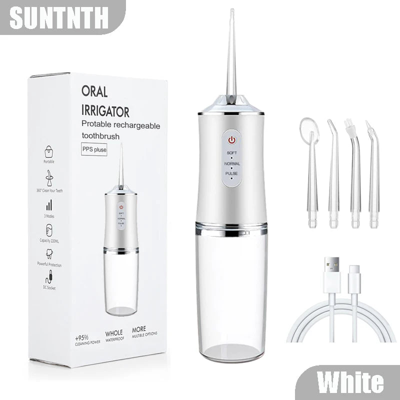 SonicJet 220 – Irrigateur Dentaire Sonique Portable 220ml