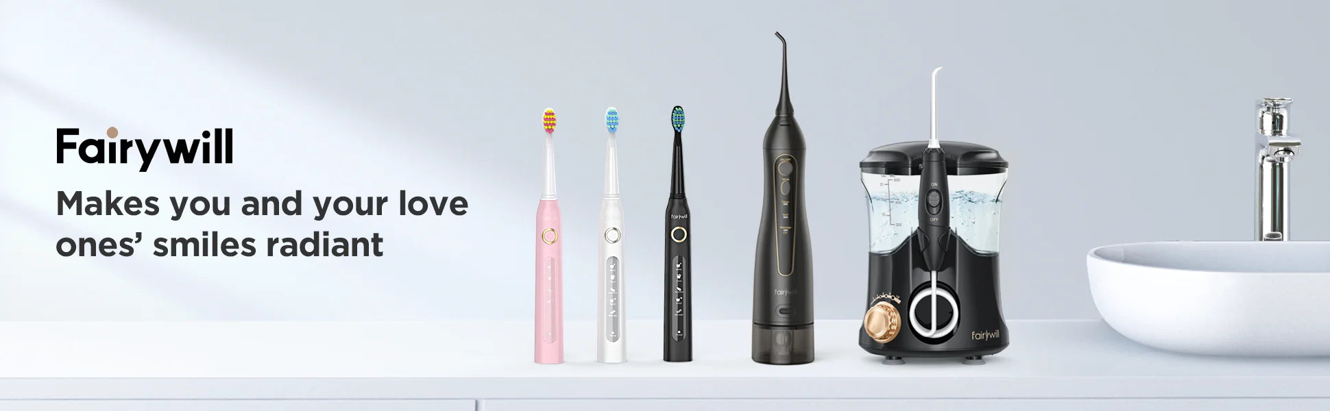 FairyJet 300 – Hydropulseur Dentaire Rechargeable 300ml
