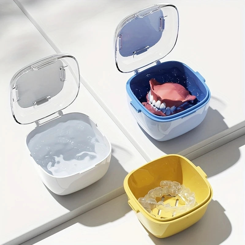 DentureBox Pro – Boîte Portable de Protection Pour Prothèses Dentaires