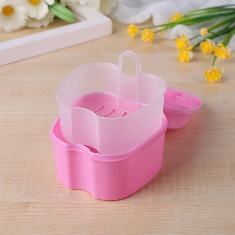 ClaryBath – Boîte de Nettoyage pour Prothèses avec Panier