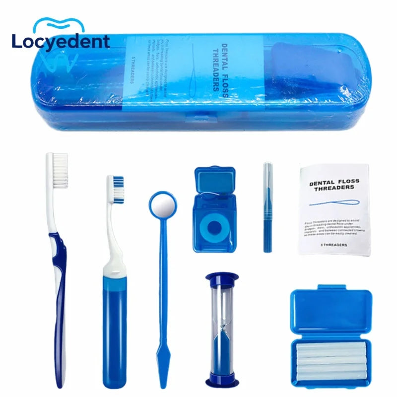 OrthoKit 8-en-1 – Kit Complet Soins Bucco-Dentaires Orthodontiques