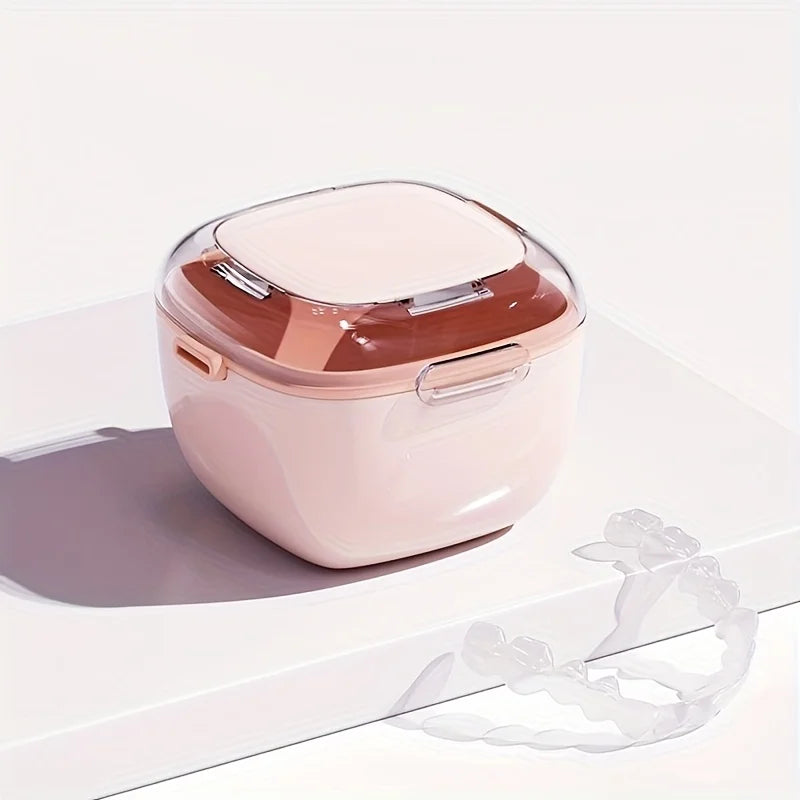 DentureBox Pro – Boîte Portable de Protection Pour Prothèses Dentaires