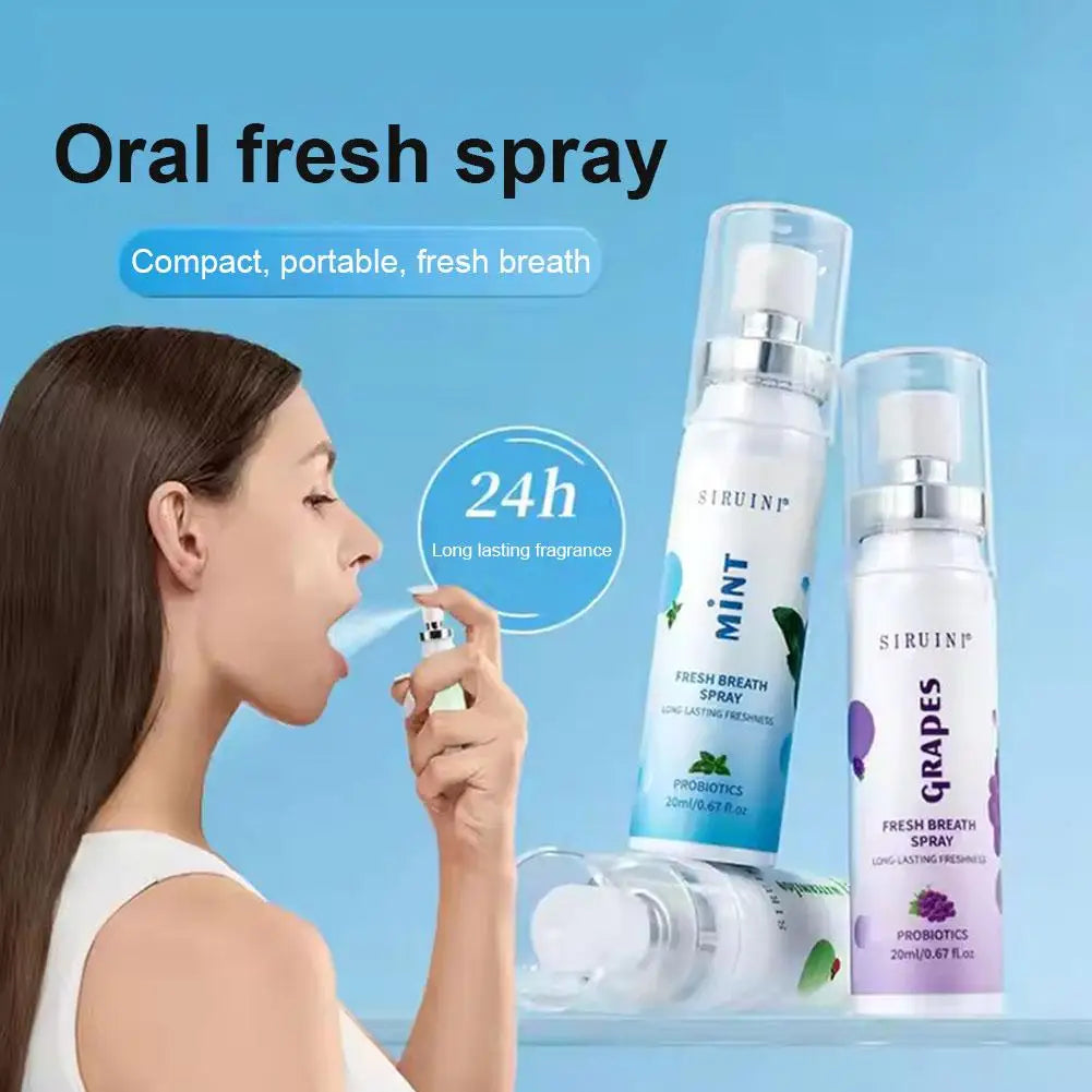 FreshSpray Litchi – Spray Buccal Rafraîchissant Saveur Litchi Pêche