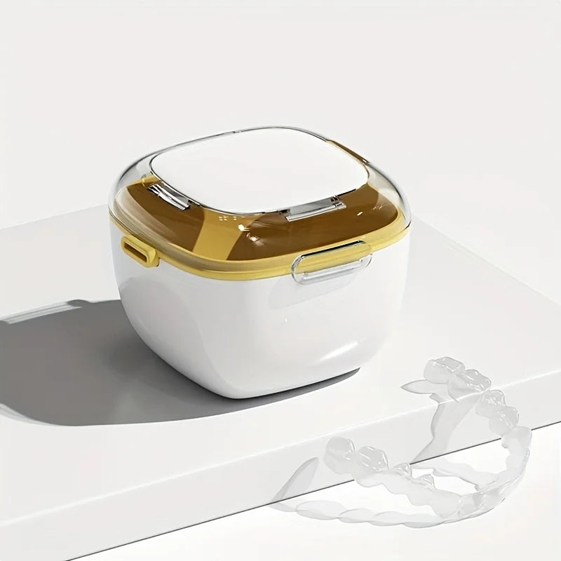 DentureBox Pro – Boîte Portable de Protection Pour Prothèses Dentaires