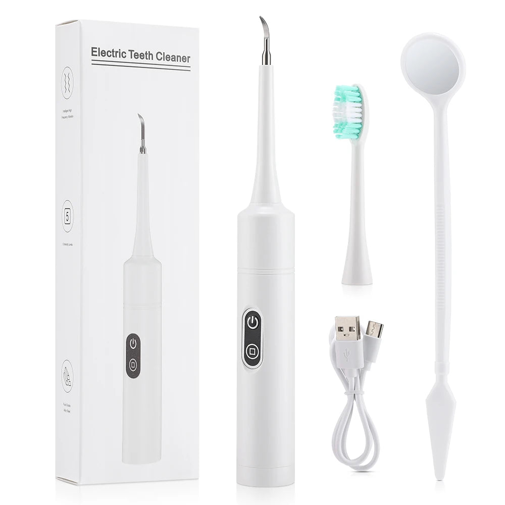 ScalerBrush 2-en-1 – Détartreur & Brosse À Dents Électrique
