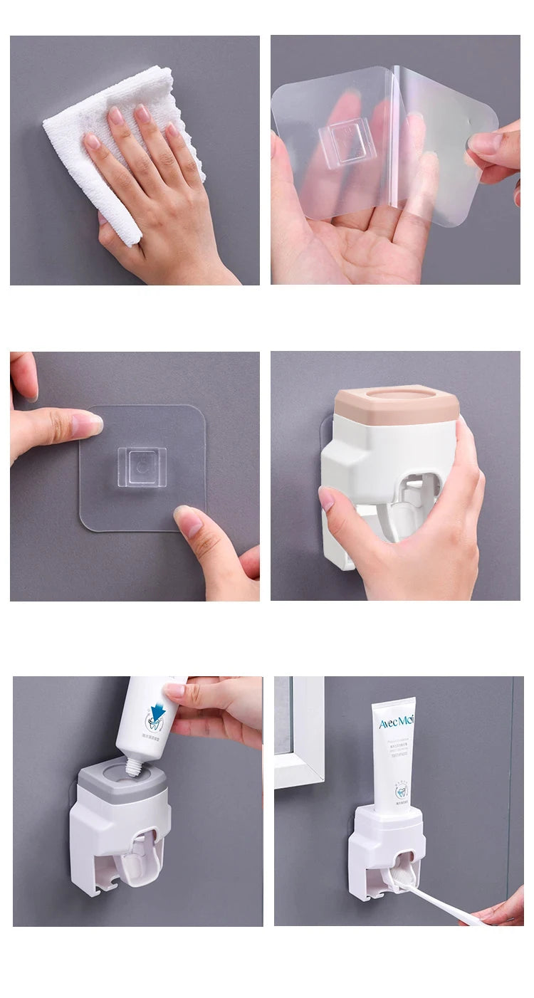 ClaryPress – Distributeur Mural de Dentifrice