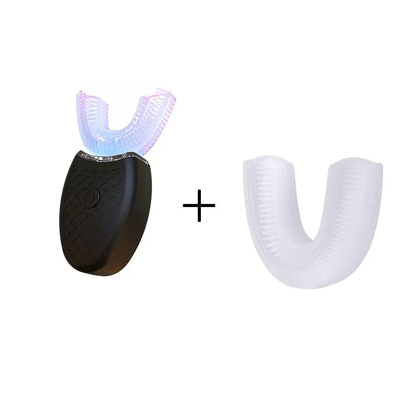 SilicoBrush 360 – Brosse À Dents Électrique Sonique Type U Silicone