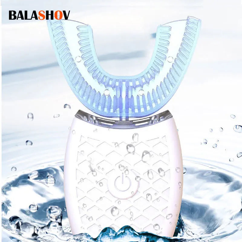 SilicoBrush 360 – Brosse À Dents Électrique Sonique Type U Silicone