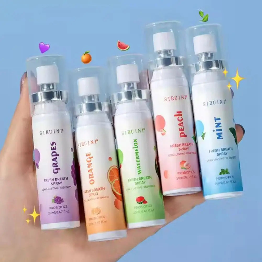 FreshSpray Litchi – Spray Buccal Rafraîchissant Saveur Litchi Pêche