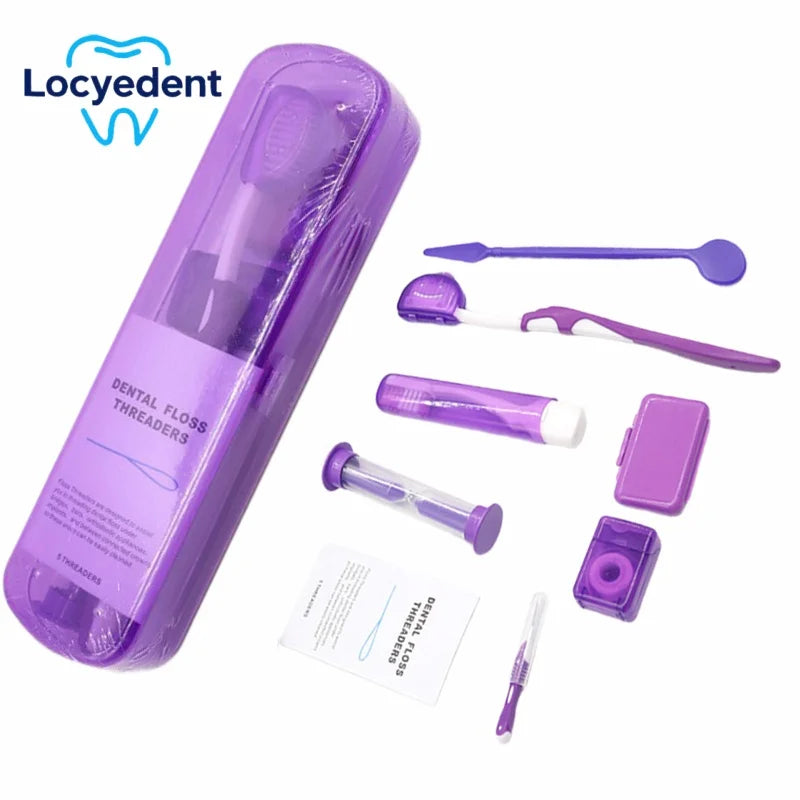OrthoKit 8-en-1 – Kit Complet Soins Bucco-Dentaires Orthodontiques