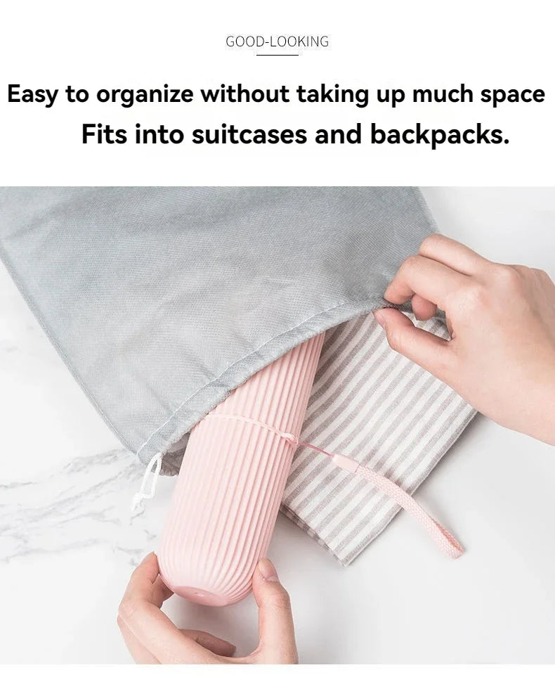 ClaryCase – Étui de Voyage pour Brosse à Dents & Dentifrice
