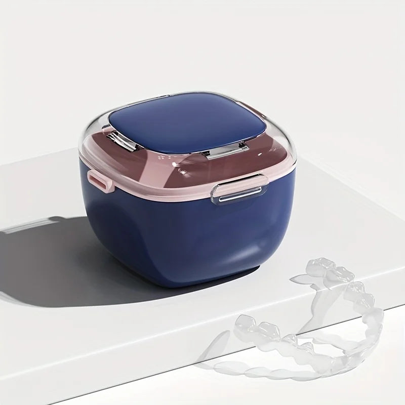 DentureBox Pro – Boîte Portable de Protection Pour Prothèses Dentaires