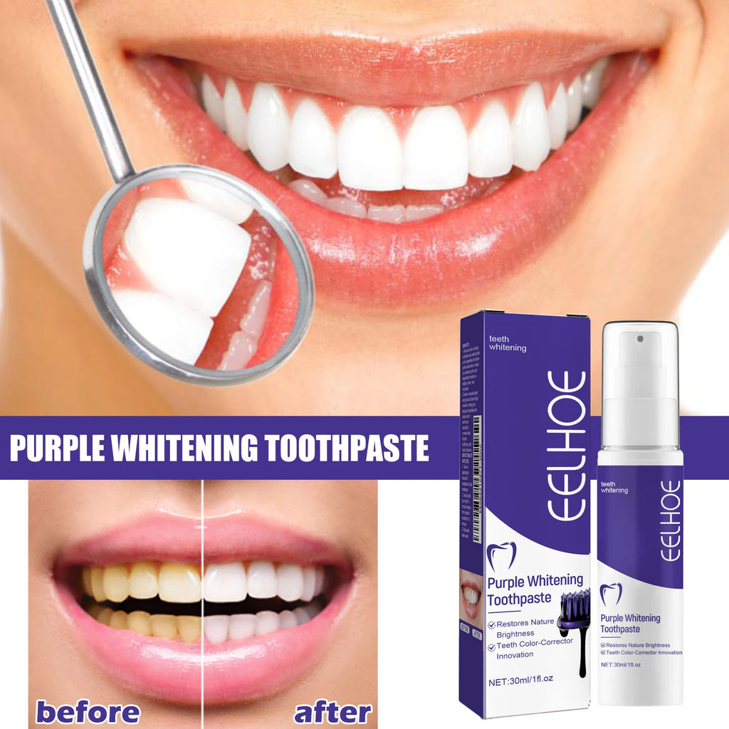 BrightV34 – Dentifrice Blanchissant Instantané