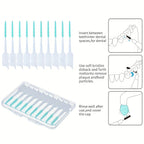 OrthoFloss Soft – Brosses Interdentaires Souples 40/200 Pièces