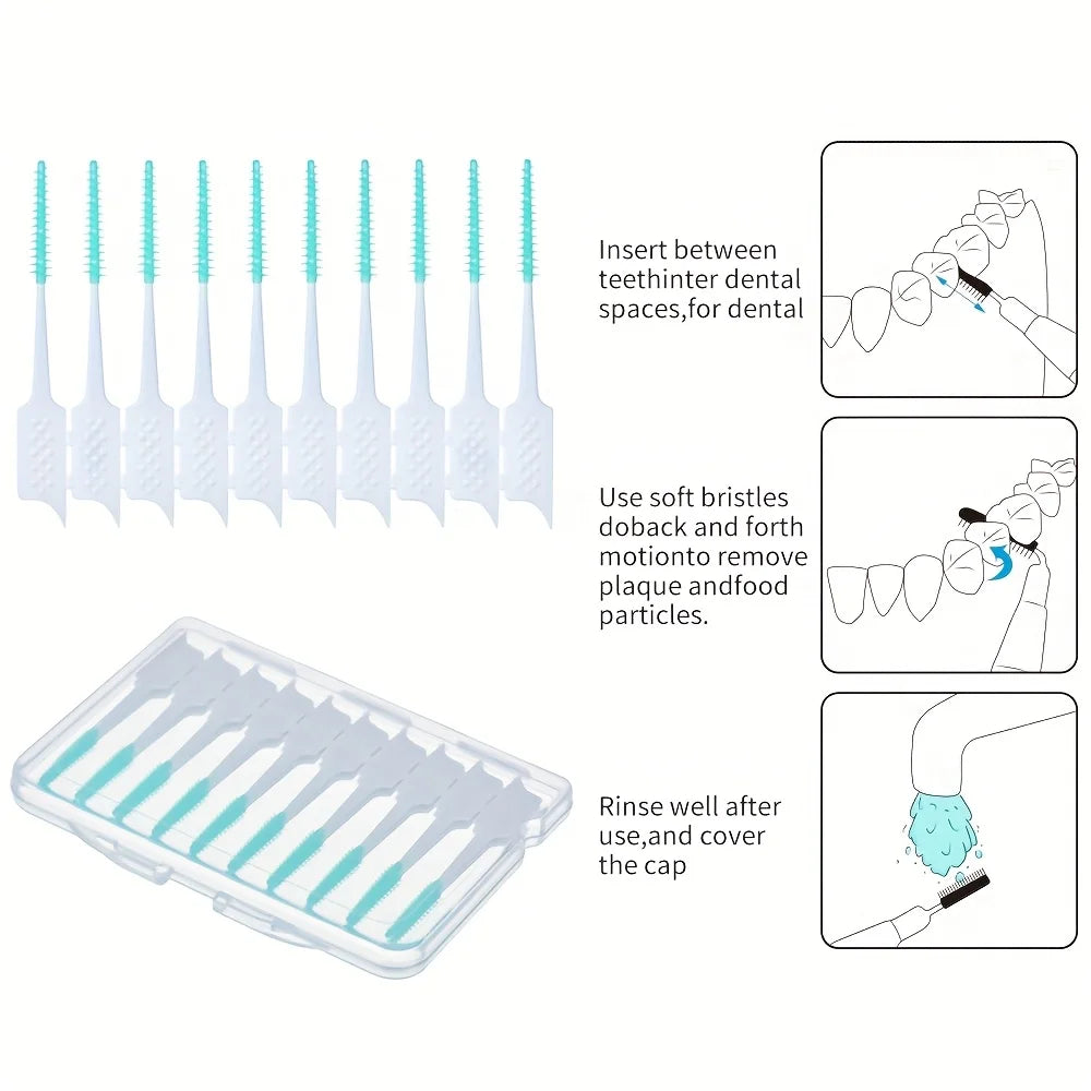 OrthoFloss Soft – Brosses Interdentaires Souples 40/200 Pièces