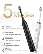 SarmoSmile S100 – Brosse À Dents Sonique Ultrasonique Blanchissante