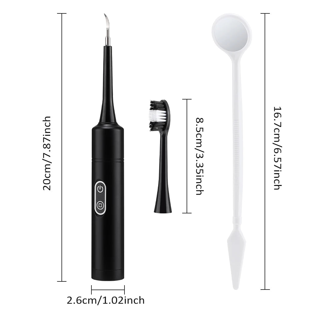 ScalerBrush 2-en-1 – Détartreur & Brosse À Dents Électrique