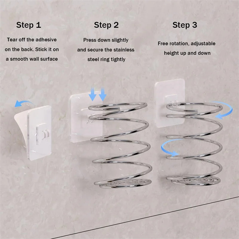 ClaryWall – Support Mural Inox pour Brosse à Dents