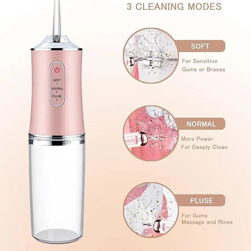 AquaFlow 200 – Irrigateur Dentaire USB Portable 200ml
