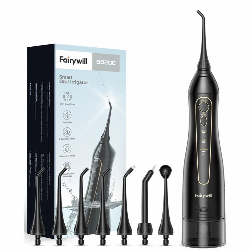 Fairywill FW-5020E – Hydropulseur Dentaire 300 ml