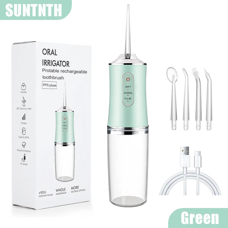 SonicJet 220 – Irrigateur Dentaire Sonique Portable 220ml