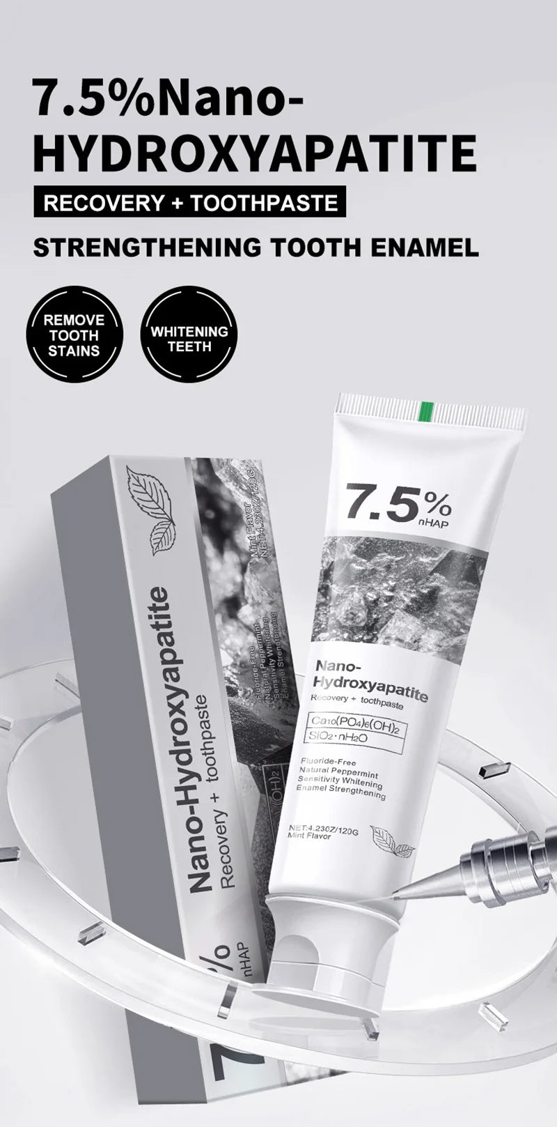 ProBioWhite – Dentifrice Probiotique Hydroxyapatite